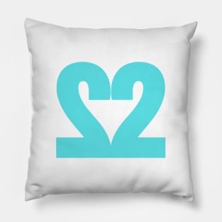 Mirrored Puzzle Design (2) Pillow