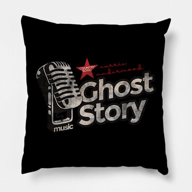 Ghost Story - Best Country Song Pillow by G-THE BOX