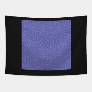 Periwinkle Circles Tapestry