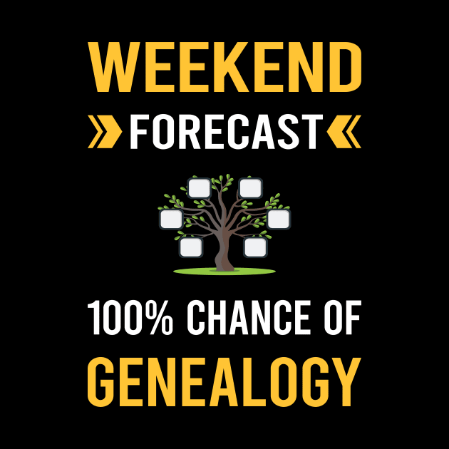 Weekend Forecast Genealogy Genealogist by Good Day