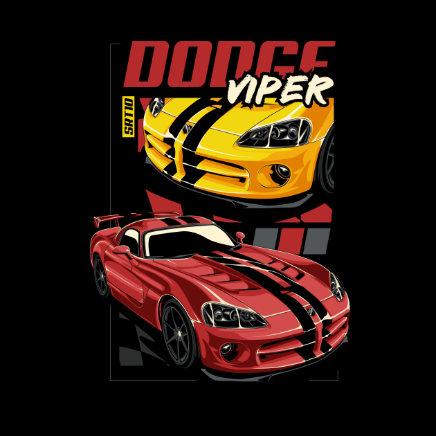 Dodge Viper SRT-10 by Harrisaputra