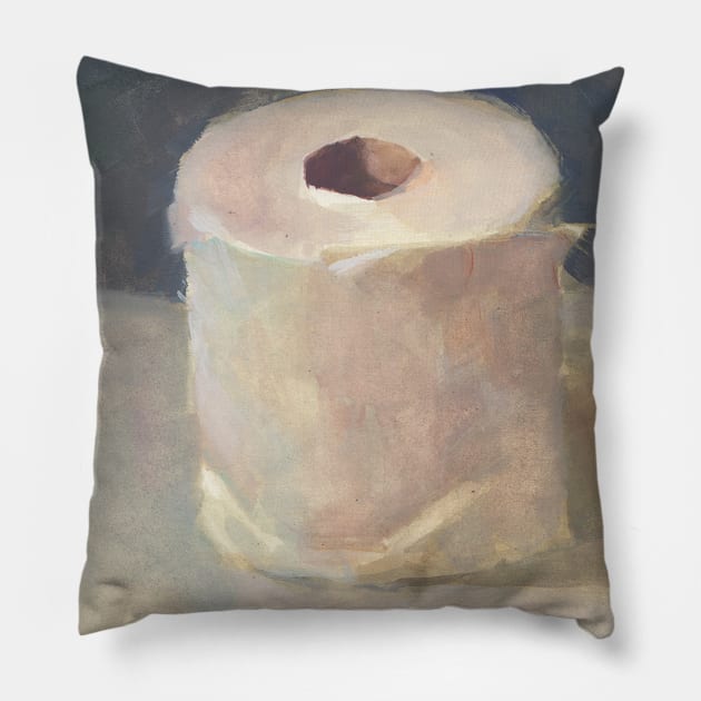 Toilet paper Pillow by TheMainloop