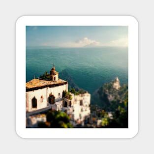 Golden sun on the Amalfi Coast Magnet