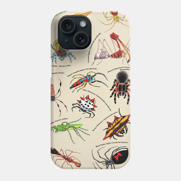 Spiders Phone Case by NocturnalSea