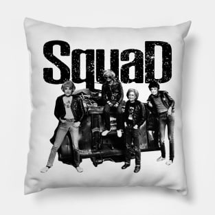 SQUAD GOLDEN GIRLS PUNK STYLE BLACK Pillow