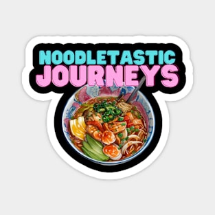 Ramen Journey Japan Japanese Soup Vintage Magnet