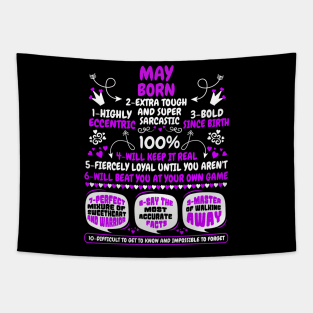 May Born Tapestry