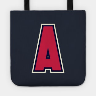 a logo baseball Tote