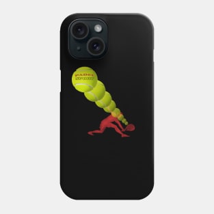 Padel sport 7 red Phone Case