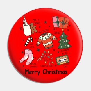 Merry Christmas Pin