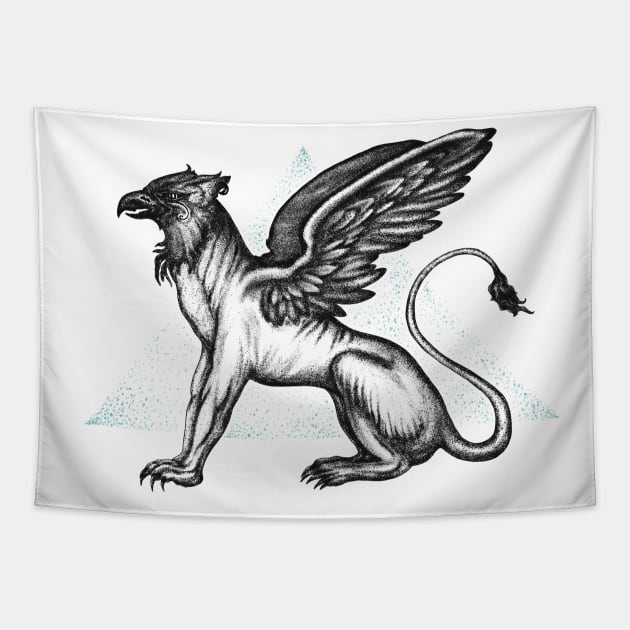 Gryphon Tapestry by norakamuy