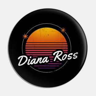 diana ross vintage moon #1 Pin