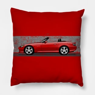 The cuper cool japanese sports car roadster Pillow