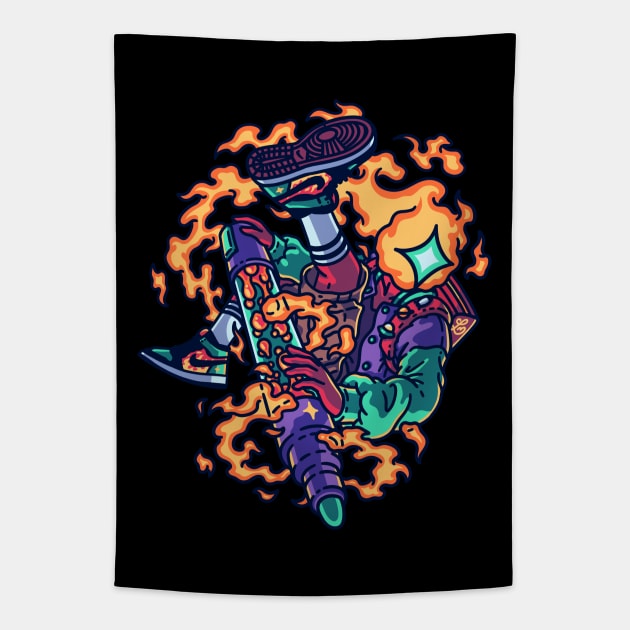 The Igniter Tapestry by Lei Melendres