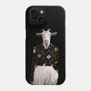 Socially Awkward Goat Lady Phone Case