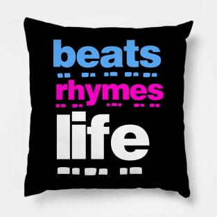 Beats Rhymes Life 45.0 Pillow