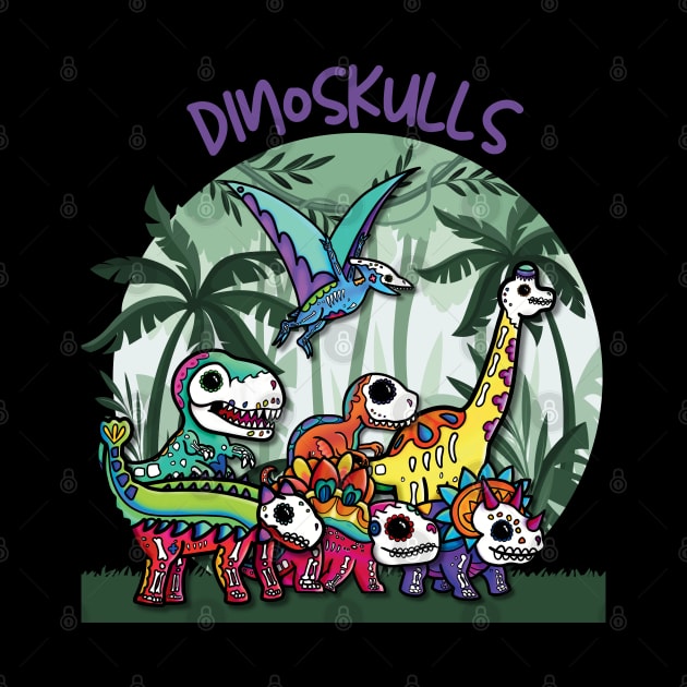 Dinoskulls by Art from the Machine