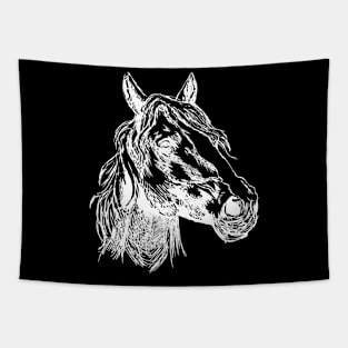 Horse For Girls Lovely Horses shirt For Boys Tapestry