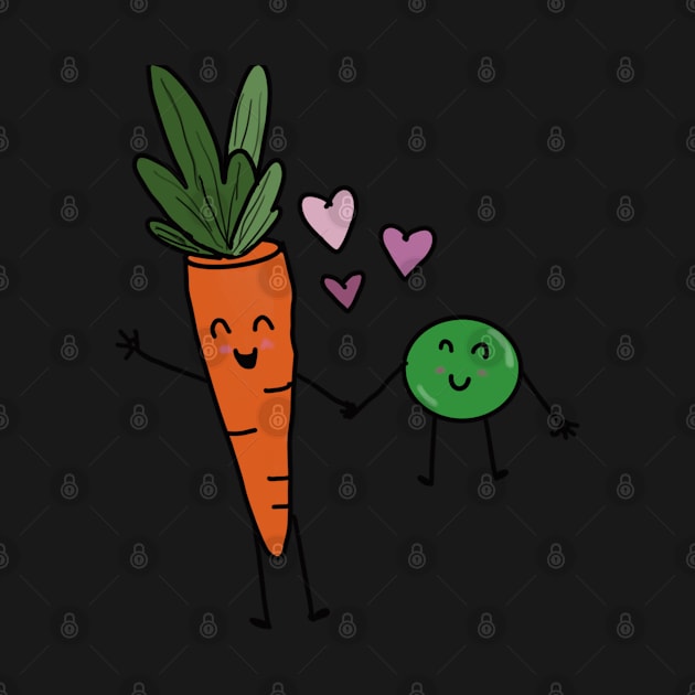 Peas & Carrots by jathom36