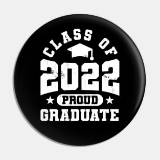 Class Of 2022 - Graduation vintage design Pin