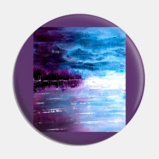 Beautiful acrylic Abstract seascape painting Pin