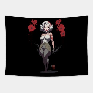 Forest Queen Marilyn Tapestry