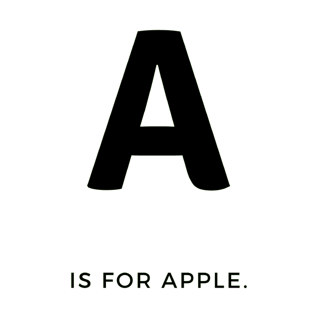 A is for apple. by Aesthetic Machine