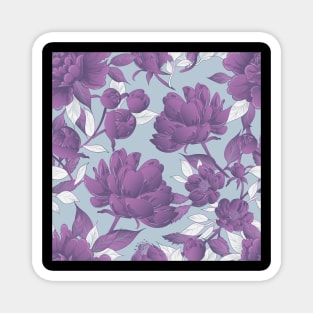 Flower Pattern love Magnet