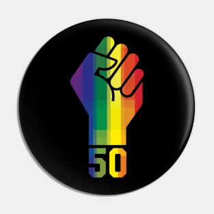 Stonewall Riots 50th Anniversary | Gay Pride Pin