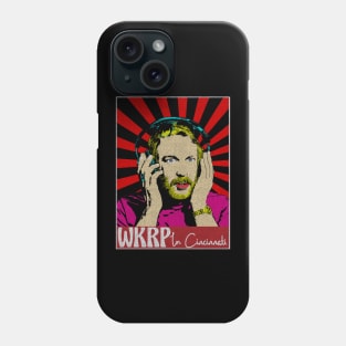 WKRP In Cincinnati Pop Art Fan Art Phone Case