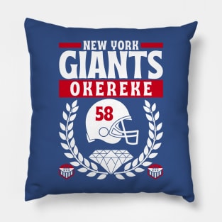 New York Giants Okereke 58 Edition 2 Pillow