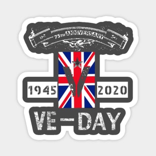 V-E Day 75th Anniversary V Magnet