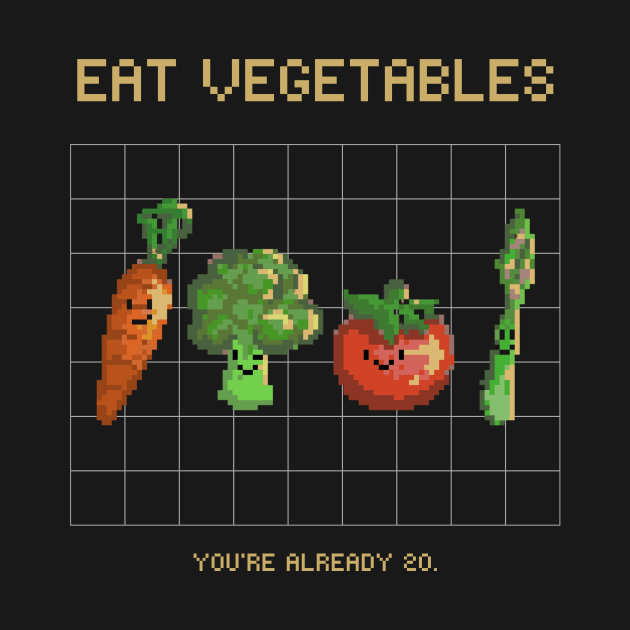 Eat vegetables by JJ design!