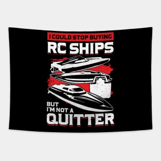 RC Ship Radio Controlled Boat Lover Gift Tapestry