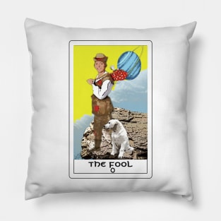 The Fool bywhacky Pillow