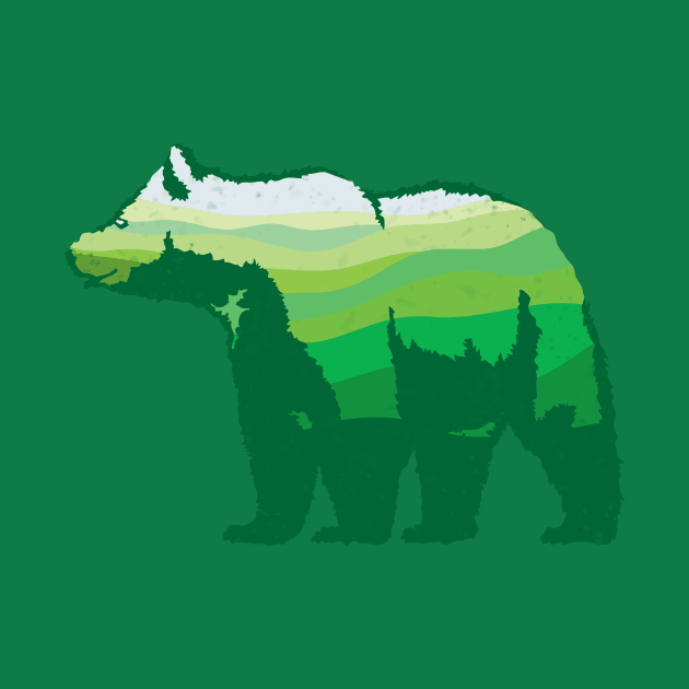 Green Bear by martinussumbaji