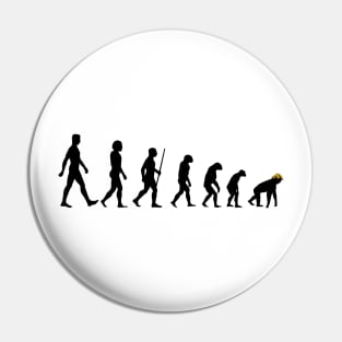 Funny Trump Evolution USA Election America blonde Gift Pin