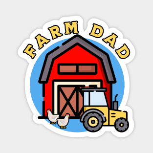 Farm Dad Magnet