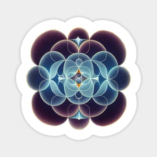 Sacred Geometry Fractal Magnet