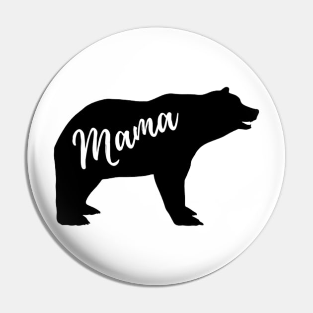 Bear Mama Pin by Artistic Design