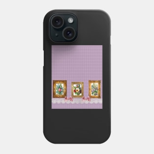 flower portrait museum classic lolita style Phone Case