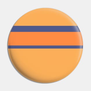 A remarkable combination of Purple Navy, White, Sandy, Rajah and Orangeish stripes. Pin