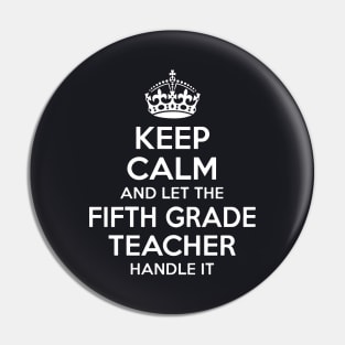 Keep Calm And Let The Fifth Grande Daughter T Shirts Pin