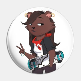 bear girl Pin