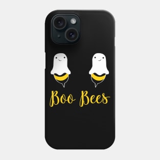 Boo Bees Funny Halloween Bees Ghost Matching Couple Phone Case