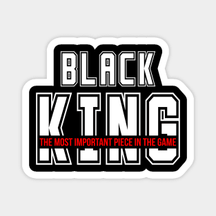 Black King Black History Month Gift For Proud Black Men Magnet