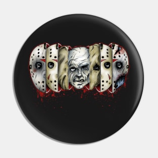 Killer Breakdown - Jason Vorhees insprided design Pin