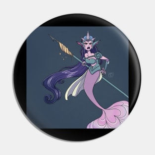 Mermaid Warrior Princess Pin