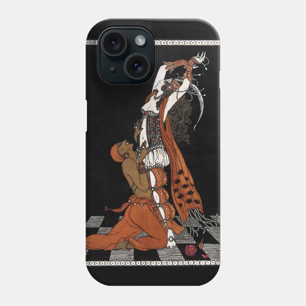 Costume design for Nijinsky's Paris tour Phone Case by UndiscoveredWonders