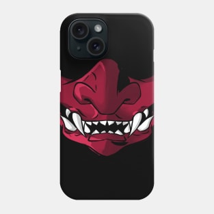 Samurai Demon Mask Phone Case